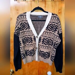 Belle patterned cardigan